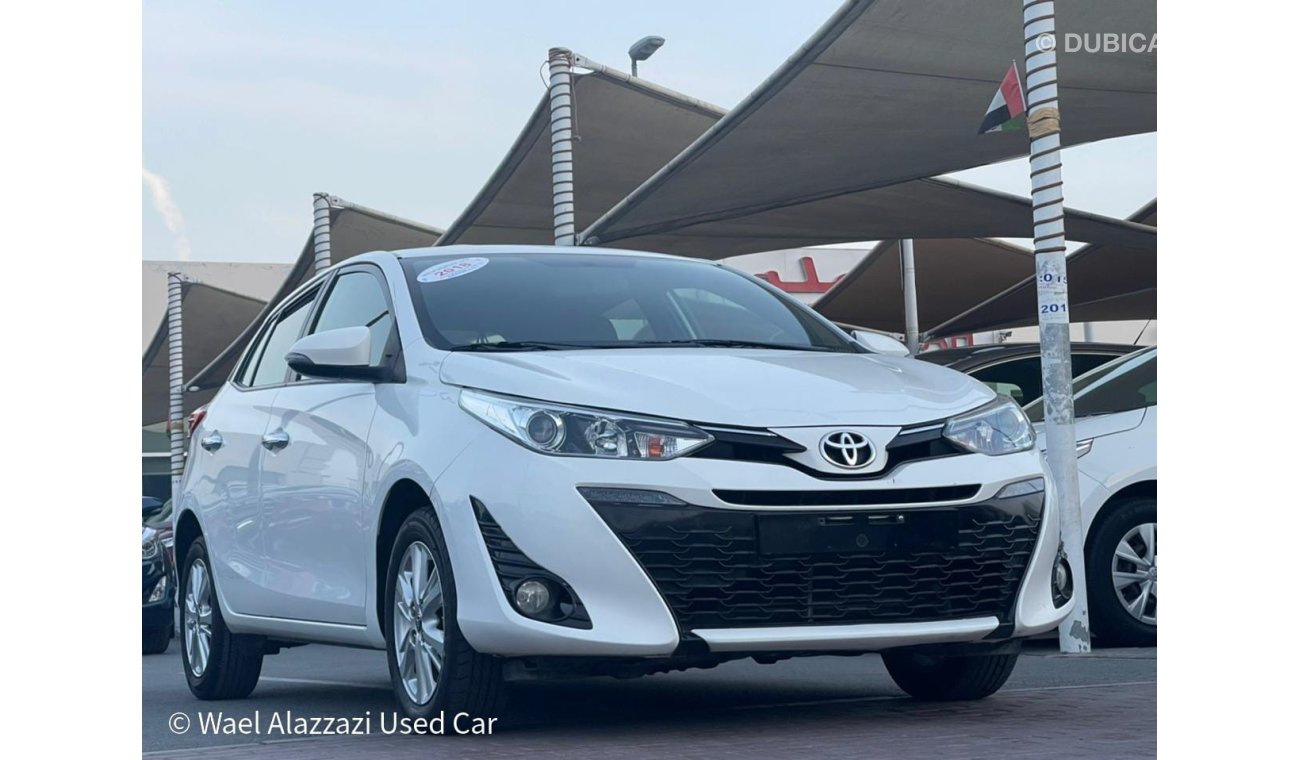 Toyota Yaris SE+ تويوتا ياريس 2018 خليجي SE+ فل اوبشن نظيفه جدا من الداخل والخارج بحالة الوكاله كشافات ضباب فواني