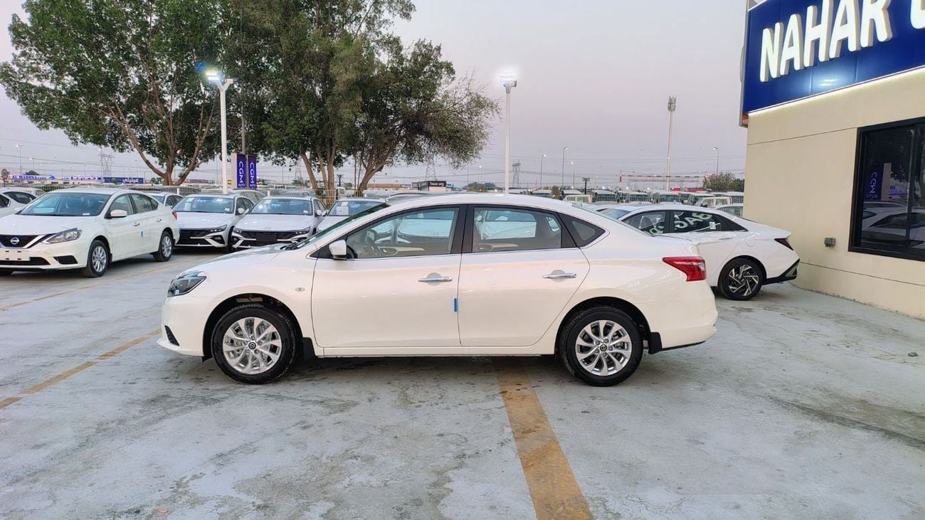 Nissan Sentra economy segment super efficient fuel consumption with CVT gearbox leather seats alloy wheels digital