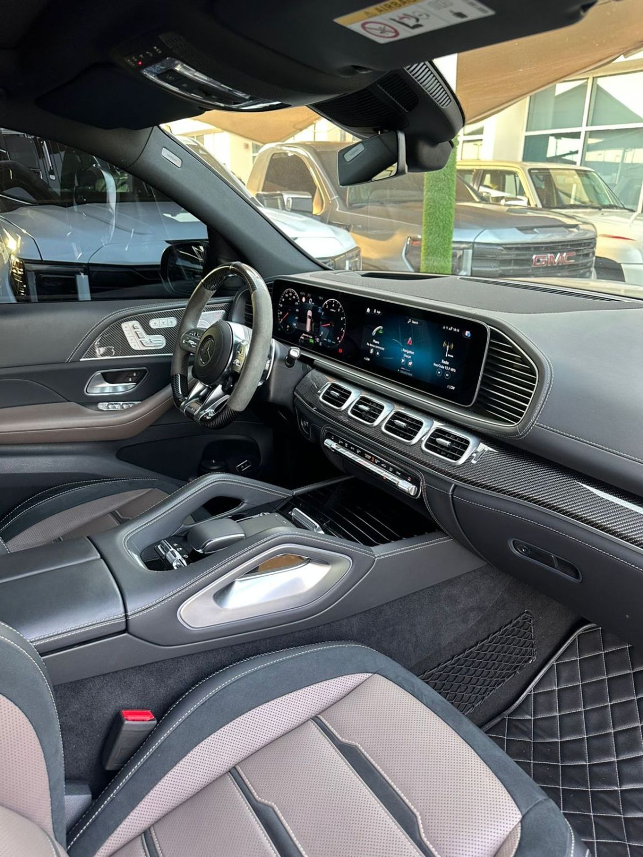 Mercedes-Benz GLS 63 MERCEDES BENZ AMG GLS63S 2021 GCC FULL OPTION ORIGINAL PAINT PERFECT CONDITION UNDER WARRANTY