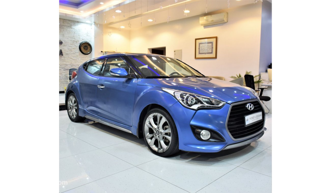 Hyundai Veloster EXCELLENT DEAL for our Hyundai Veloster TURBO 2016 Model!! in Blue Color! GCC Specs