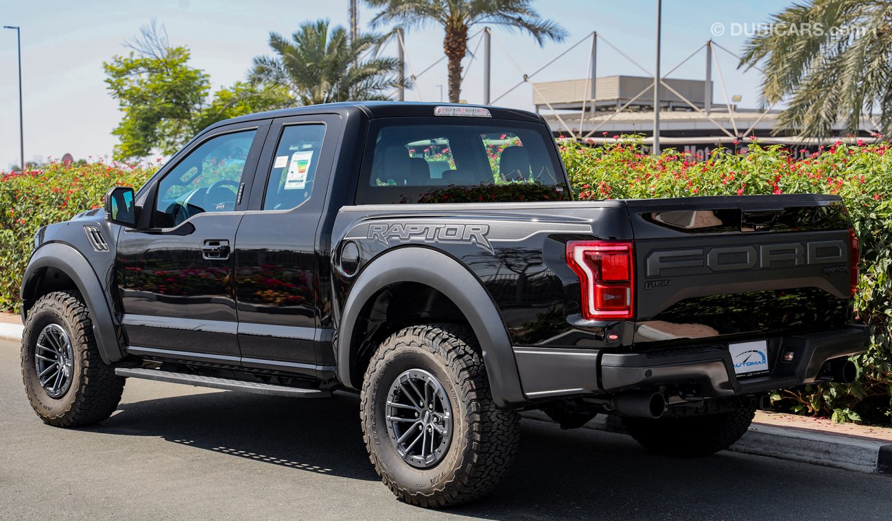 Ford Raptor Super Cab 2020 , V6 3.5L , GCC , W/5 Yrs or 100K Km WNTY & 3 Yrs or 60K Km SRVC @Al Tayer