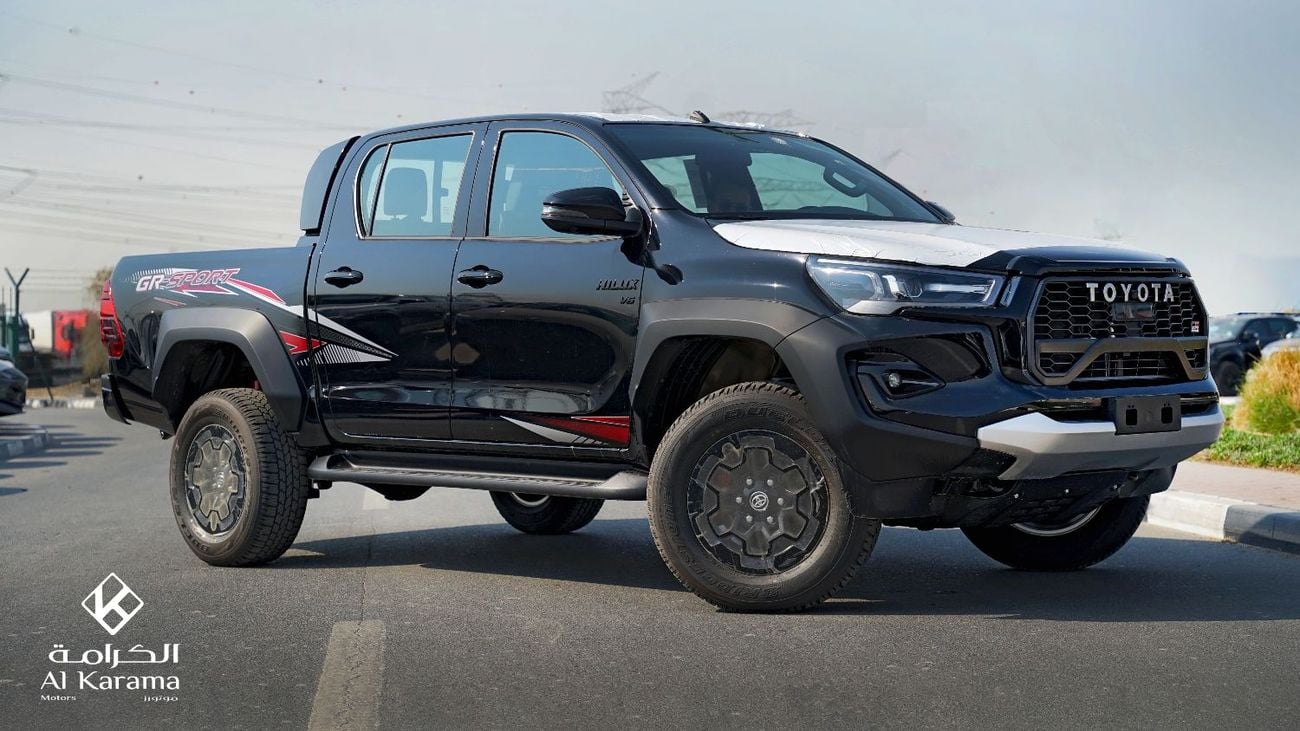 Toyota Hilux GR Sport | 4.0L V6 | GCC Specification | 360 Camera | paddle Shifters | Brand New