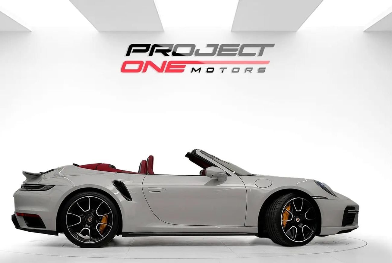 Porsche 911 Turbo S 3.8L (530 HP) Convertible 911 Turbo S Cabriolet Nardo Grey | km