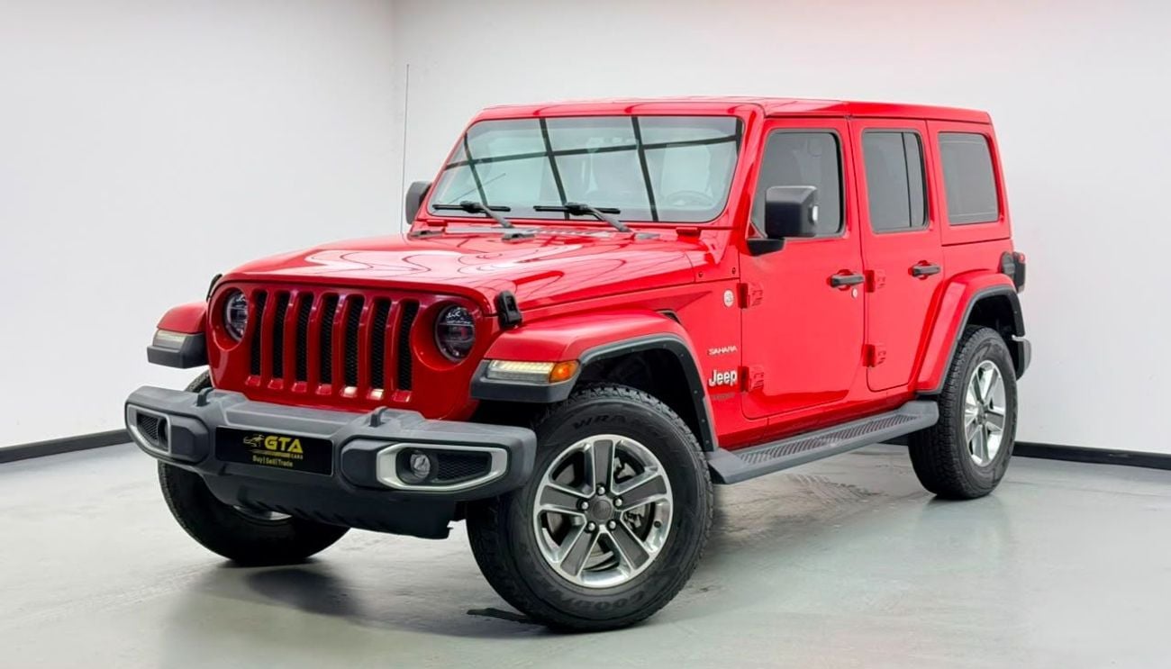 Jeep Wrangler Unlimited 2022 Jeep Wrangler Unlimited Sahara, 2027 Jeep Warranty + Service Pack, Excellent Condition, GCC
