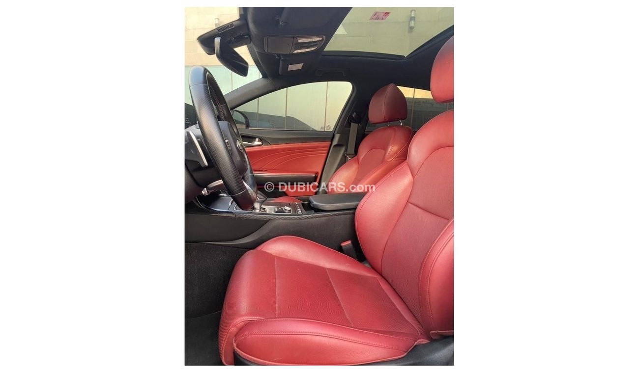 كيا ستينجر كامل المواصفات كيا استينجر جي تي لاين ٢٠٢١ المطلوب 110.000 درهم  الممشى 67.000 كم  مواصفات خليجيه فل