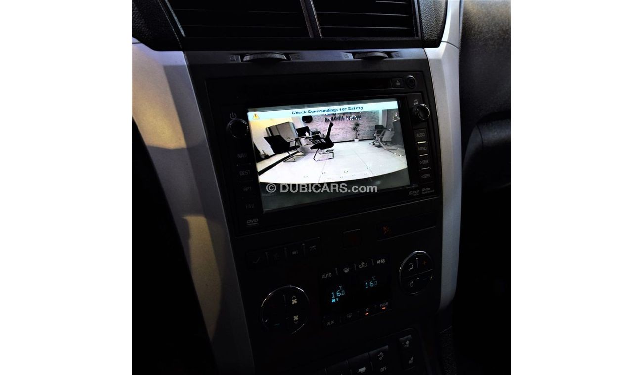 Chevrolet Traverse FULL OPTION & LOW MILEAGE Chevrolet Traverse LT 2012 Model!! in Black Color! GCC Specs