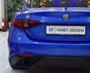 ألفا روميو جوليا EXCELLENT DEAL for our Alfa Romeo Giulia Q2 Veloce ( 2023 Model ) in Blue Color GCC Specs