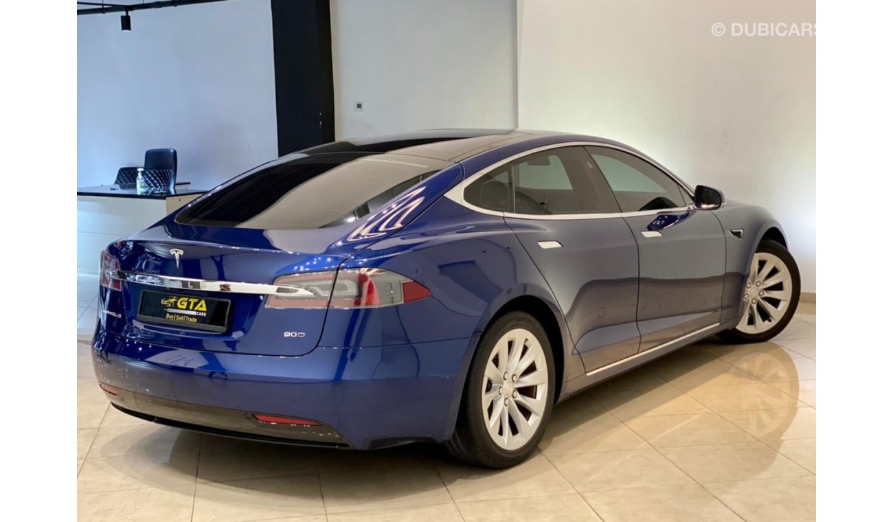 تيسلا Model S 2017 Tesla Model S 90D, Warranty, Tesla Service History, GCC