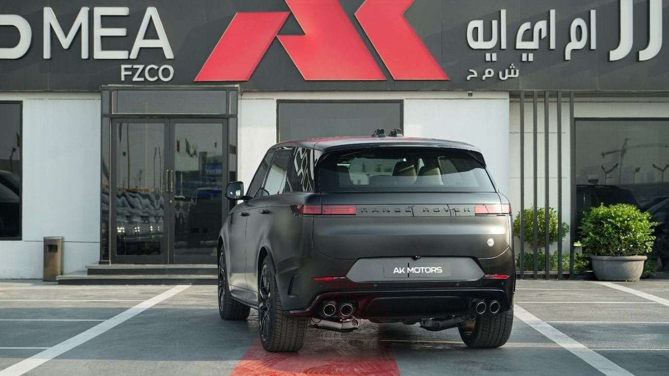 Land Rover Range Rover Sport Obsidian Black in Satin Finish-Black 2027MY Export Only