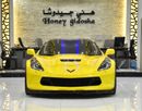 Chevrolet Corvette EXCELLENT DEAL for our Chevrolet Corvette C7 Grand Sport ( 2017 Model ) in Yellow Color GCC Specs