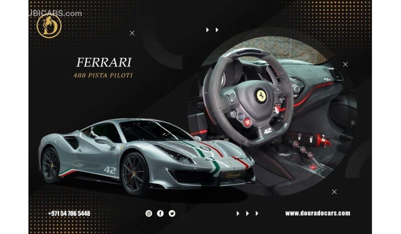 فيراري 488 Pista PILOTI | Tailor Made | 1 Of 40 | Limited edition | 2020