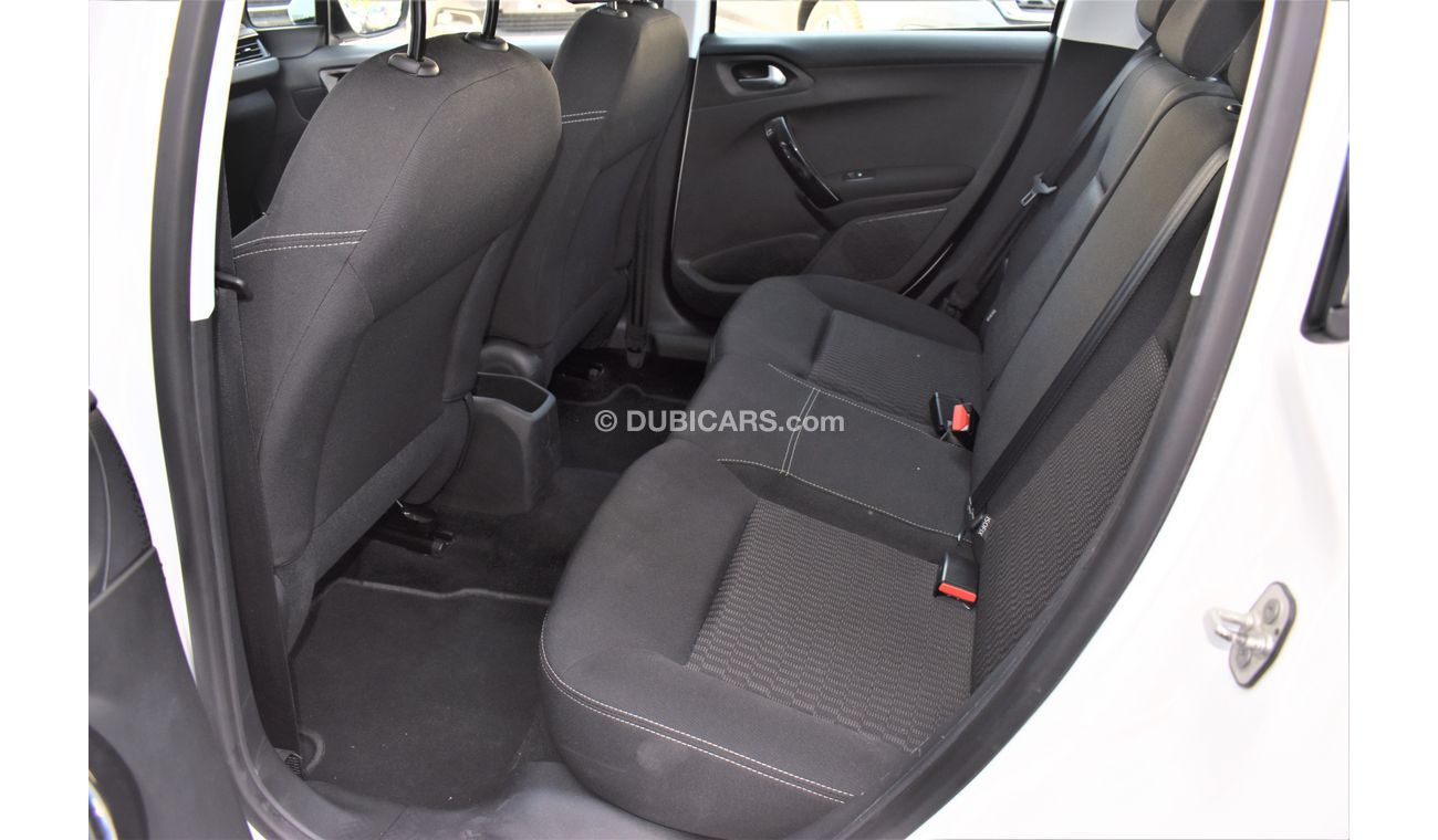 Peugeot 208 AED 429 PM | 1.6L ACTIVE GCC DEALER WARRANTY