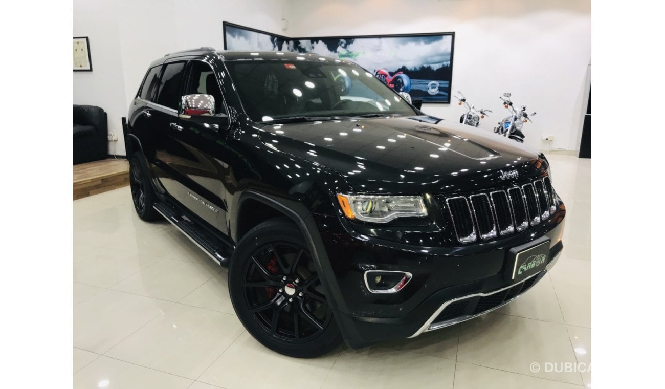 جيب جراند شيروكي LIMTED R/T 5.7L V8 HEMI - 2016 - UNDER WARRANTY - ( 1,350 AED PER MONTH )