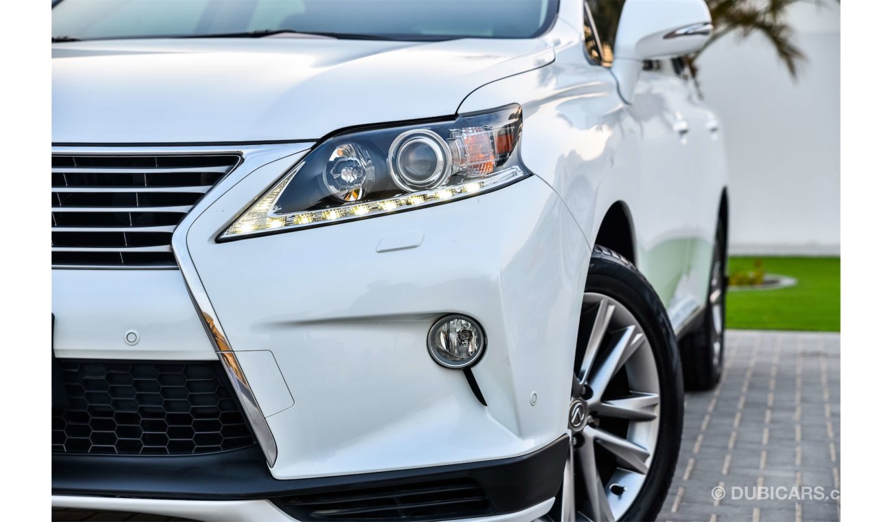 Lexus RX450h Lexus RX-450 Hybrid - 2015 - AED 2,232 P.M. AT 0% DOWNPAYMENT THROUGH BANK FINANCE