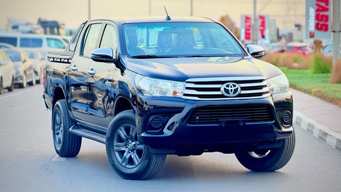 تويوتا هيلوكس GLX 2.7L Double Cab Utility A/T 2020 GLX FULL OPTION 2.7 ENGINE 4 CYLINDER AUTOMATIC TRANSMISSION GC