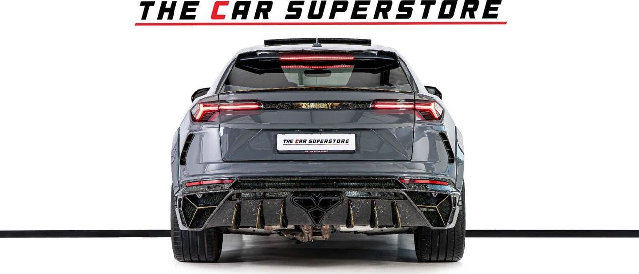 Lamborghini Urus STD 4.0T V8 Mansory Kit-Chopped Carbon Fiber Exterior-Performance Exhaust System-4 VIP Seats