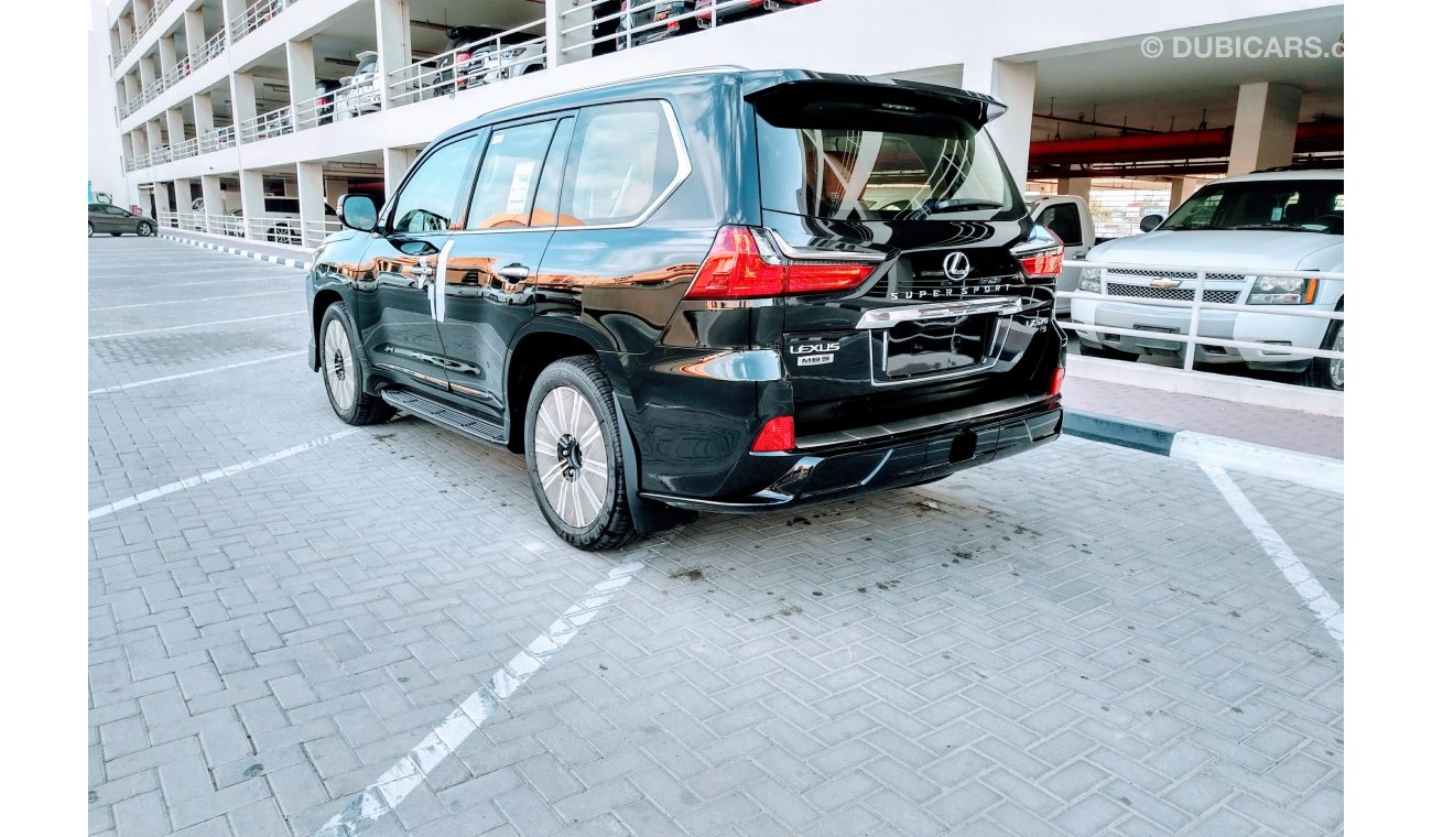 لكزس LX 570 MBS Autobiography Two Tone 4 Seater Luxury Edition Brand