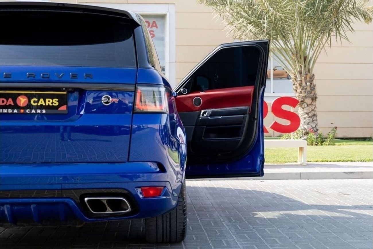 لاند روفر رينج روفر سبورت Range Rover Sport SVR 2019 GCC under Warranty with Flexible Down-Payment.