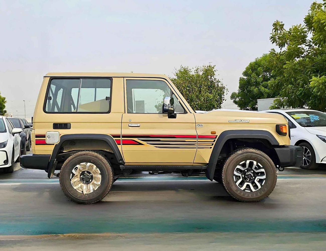 تويوتا لاند كروزر 70 LC71 3 DOOR LX-Z / 4.0L PETROL A/T / DIFF LOCK / 4WD (CODE # LC71LXZ)