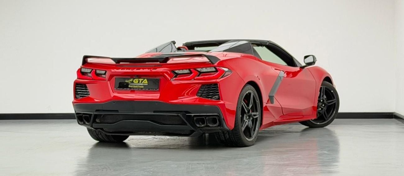 شيفروليه كورفت STINGRAY 3LT Z51 2023 Chevrolet Corvette Stingray 3LT, 1 Year Warranty, Full Chevrolet Service History, GCC