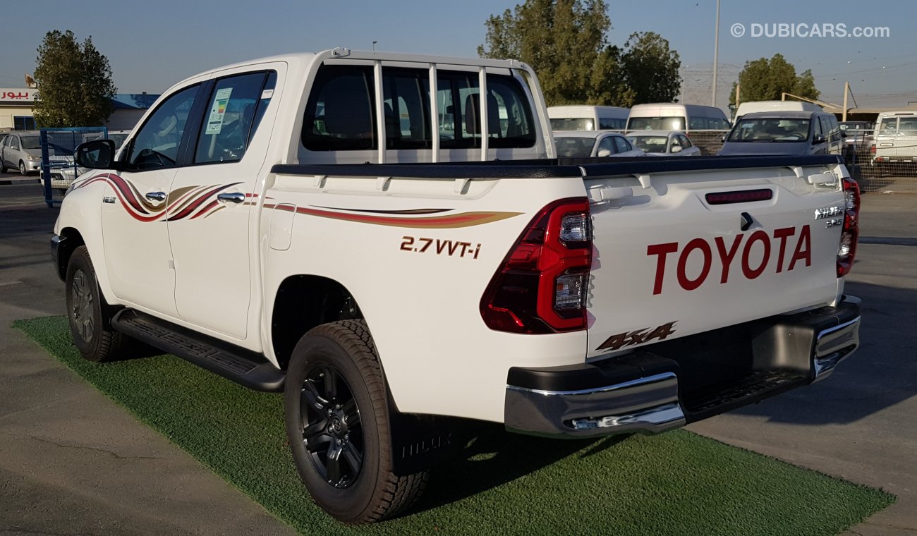 تويوتا هيلوكس TOYOTA HILUX 2.7L HI 4X4 D/C A/T PTR