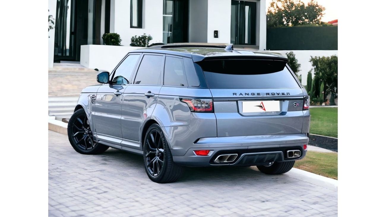 Land Rover Range Rover Sport AED 6,100 PM | SVR CARBON EDITION | UNDER WARRANTY | BRAND NEW CONDITION | LOW MILEAGE