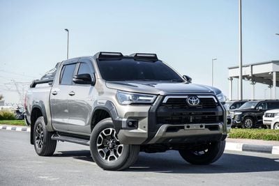 تويوتا هيلوكس The Toyota Hilux is a legendary, durable pickup truck known for its legendary toughness, off-road ca