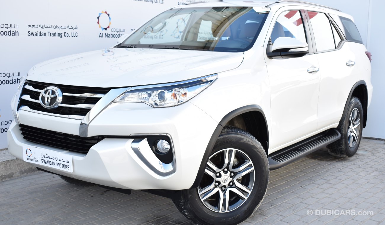 Toyota Fortuner 2.7L EXR 2016 GCC SPECS WITH DEALER WARRANTY