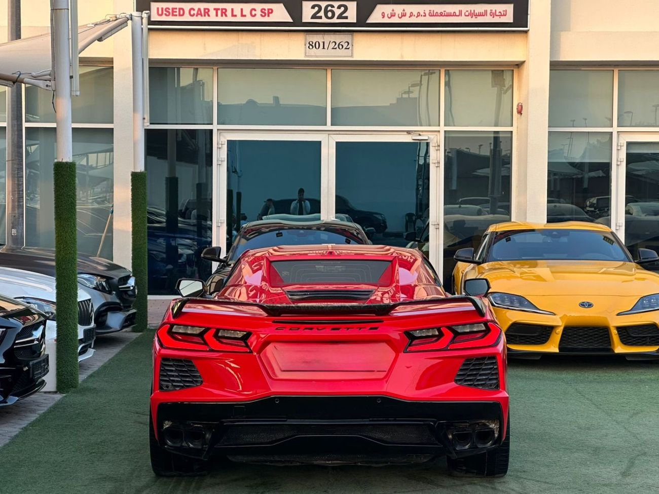 شيفروليه كورفت شيفورليه كورفت C8 2LT 2024 وارد أمريكا فل ابشن بحاله ممتازه