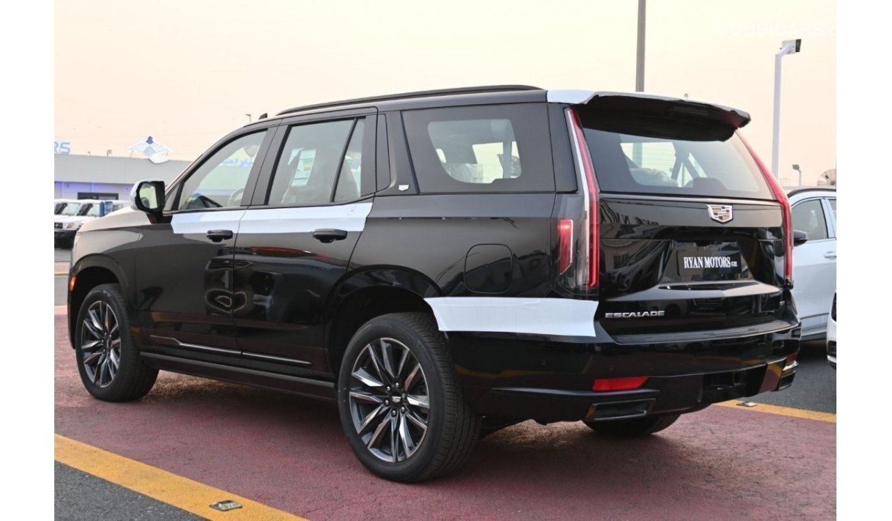 كاديلاك إسكالاد سبورت Cadillac Escalade 600 Black Edition 6.2L V8, AWD, SUV, Color Black, Model 2022