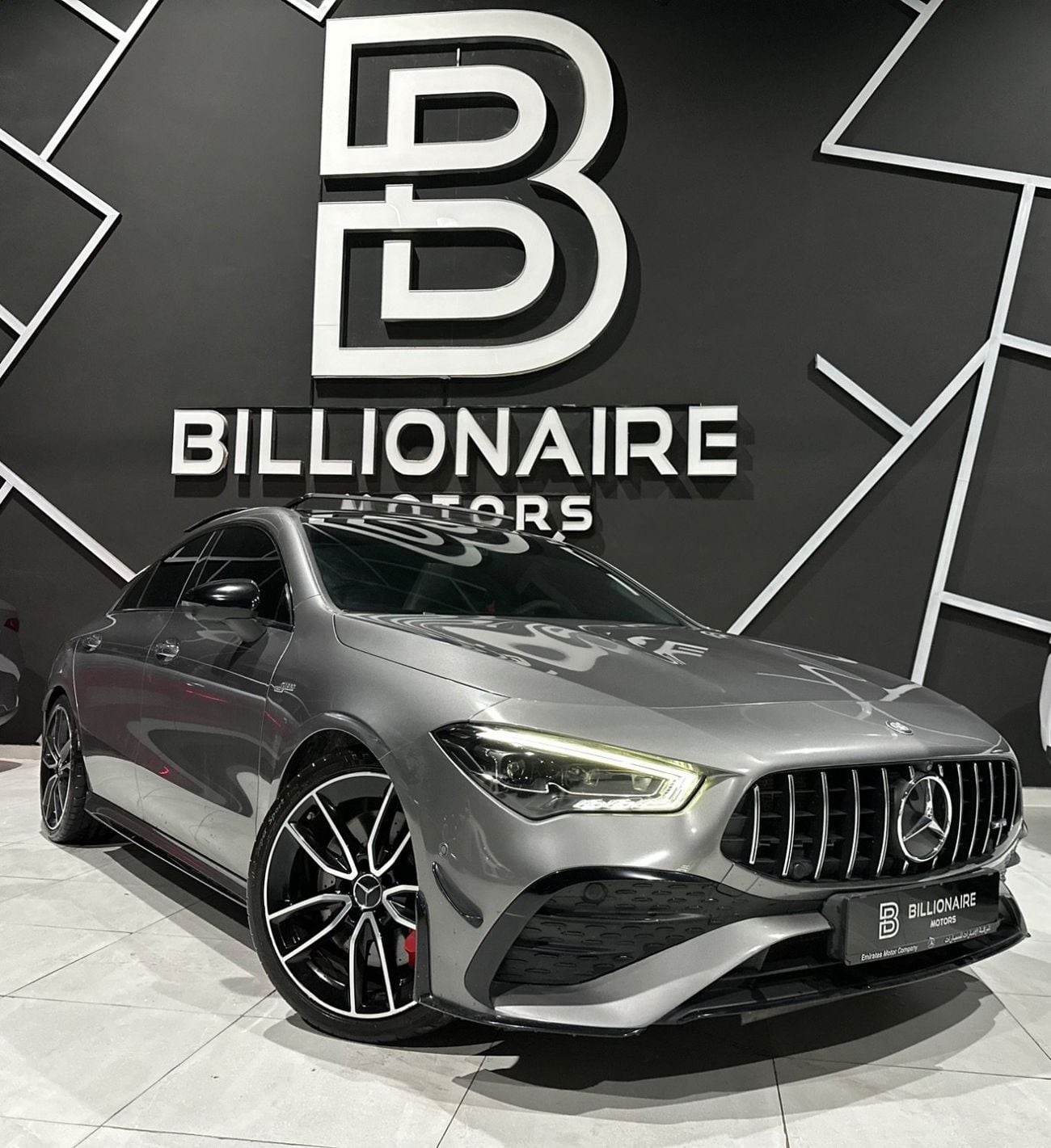 Mercedes-Benz CLA 35 AMG Premium + 2.0L MERCEDES-BENZ CLA 35 AMG | GCC | 2024 | UNDER WARRANTY & CONTRACT SERVICE (GARGASH) -