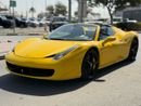 فيراري 458 إيطاليا SPIDER