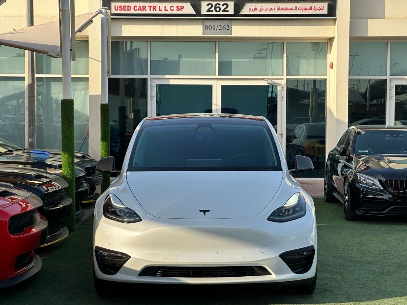 تسلا موديل Y TESLA MODEL Y 2022  PERFORMANCE GCC FULL OPTION ORIGINAL PAINT UNDER WARRANTY