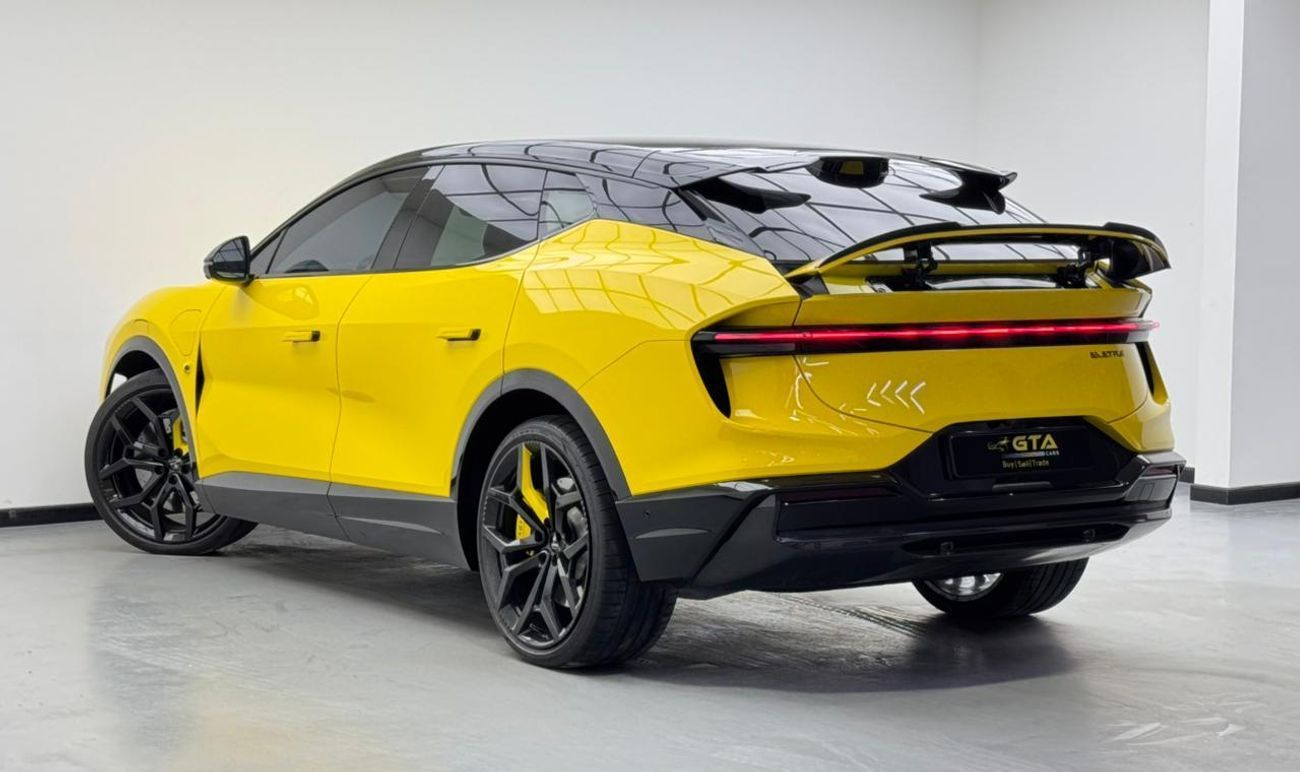 Lotus Eletre 2024 Lotus Eletre R, 2029 Lotus Warranty, 2028 Lotus Service Pack, Full Lotus Service History, GCC