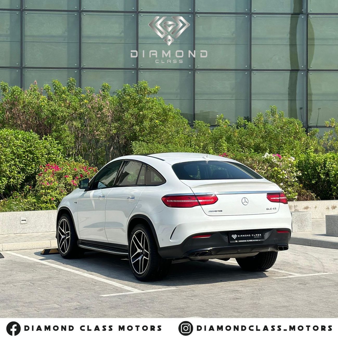 Mercedes-Benz GLE 43 AMG Coupe 3.0L Mercedes GLE 43 AMG Coupe Biturbo Panoramic  Full Option GCC 42,000 KM