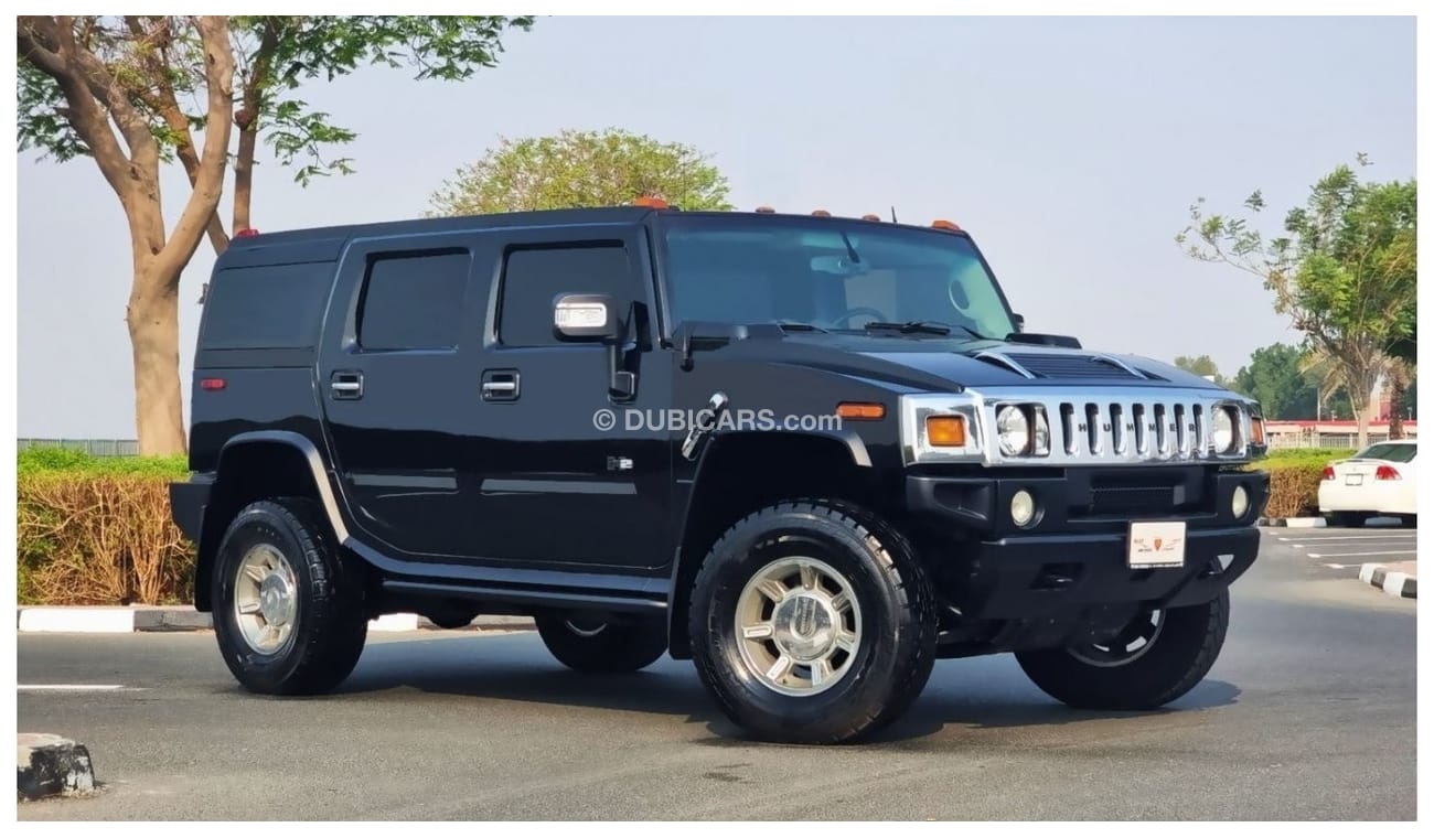 Hummer H2 6.0L-8 Cyl-4WD-excellent condition-GCC Specs