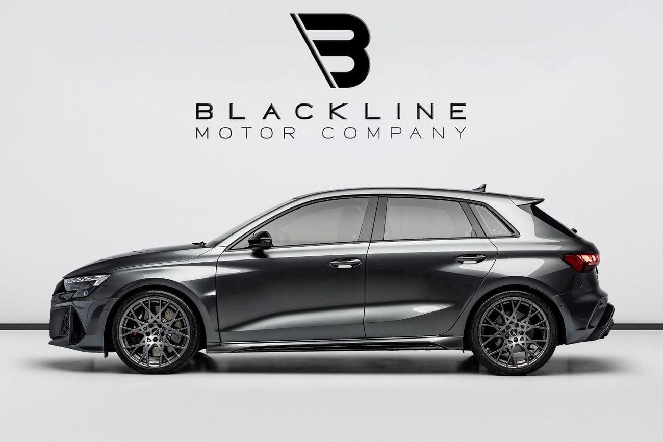 Audi RS3 TFSI quattro 2.5L Sportback SUMMER STARTS NOW | EXCLUSIVE DEAL BY BLACKLINE, 2030 Audi Warranty + Se