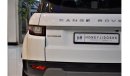 Land Rover Range Rover Evoque EXCELLENT DEAL for our Land Rover RANGE ROVER Evoque 2016 Model!! in White Color! GCC Specs