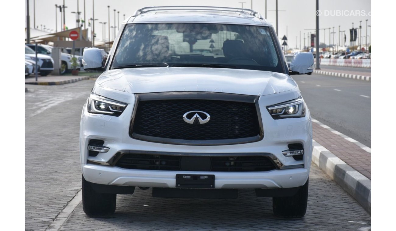 إنفينيتي QX80 الإصدار الأسود 7