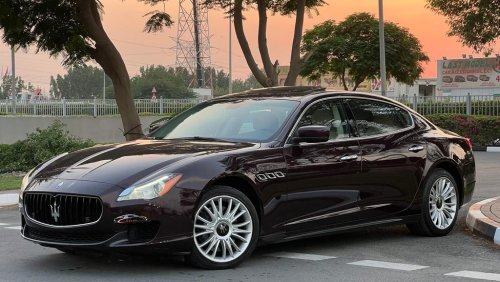 Maserati Quattroporte MASERATI QUATTROPORTE 2015 GCC FULL OPTIONS IN LOW MILEAGE PERFECT CONDITIONS