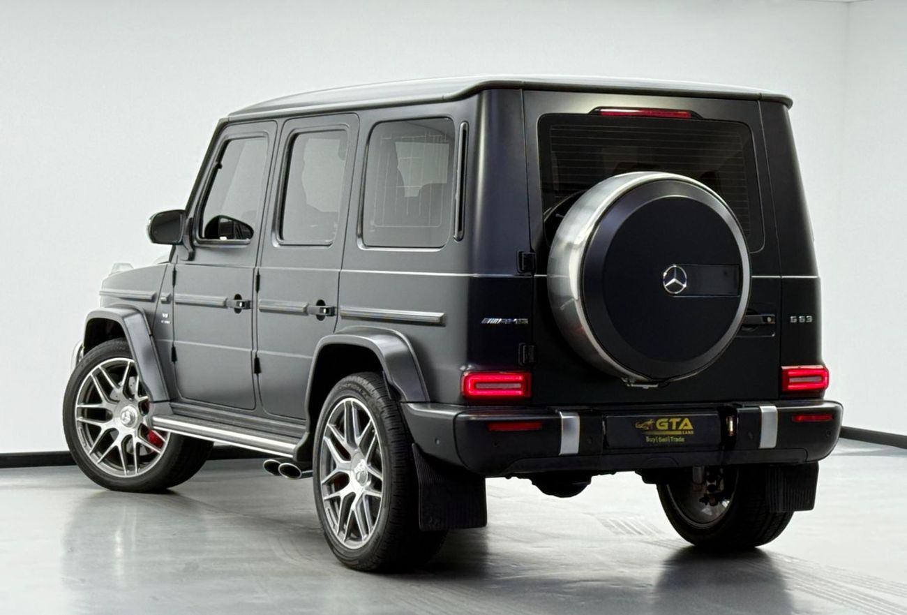 Mercedes-Benz G 63 AMG Std 4.0L 2020 Mercedes-AMG G63, Full Options, Jul/25 Agency Warranty, FSH, GCC