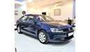 Volkswagen Jetta LOW MILEAGE! ONLY 70,000KM! Volkswagen Jetta 2015 Model!! in Blue Color! GCC Specs