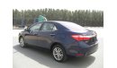 Toyota Corolla 2015 sunroof 2.0