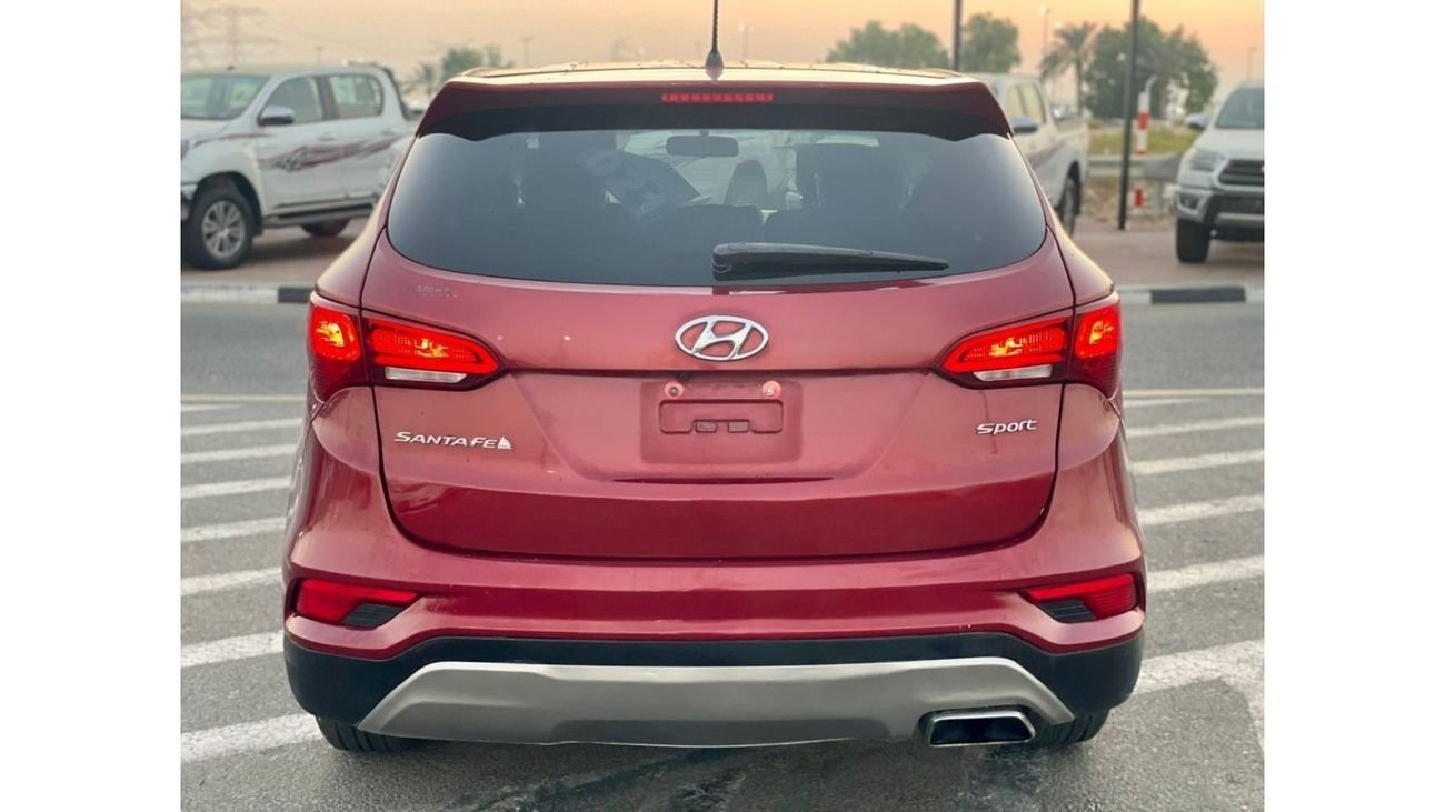 هيونداي سانتا في 2018 Hyundai Santa Fe Sports 2.4L V4 GDi - Rear CAM + Leather Seats MidOption+ - 78,000 Mileage