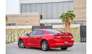 Dodge Charger V6 | 1,045 P.M (4 Years) | 0% Downpayment | Spectacular Condition!