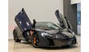 McLaren 650S 2015 McLaren 650S Spider Sapphire Black, McLaren Warranty-Service History, GCC