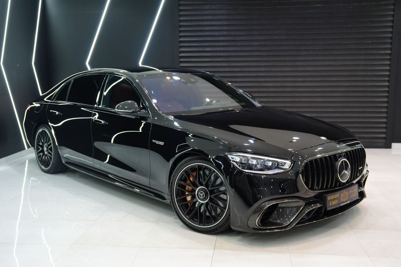 Mercedes Benz S63 AMG E PERFORMANCE 2024 S63 AMG E Performance, BRAND NEW, Carbon Exterior Pack, Ceramic Brakes, Gargash File Opened!