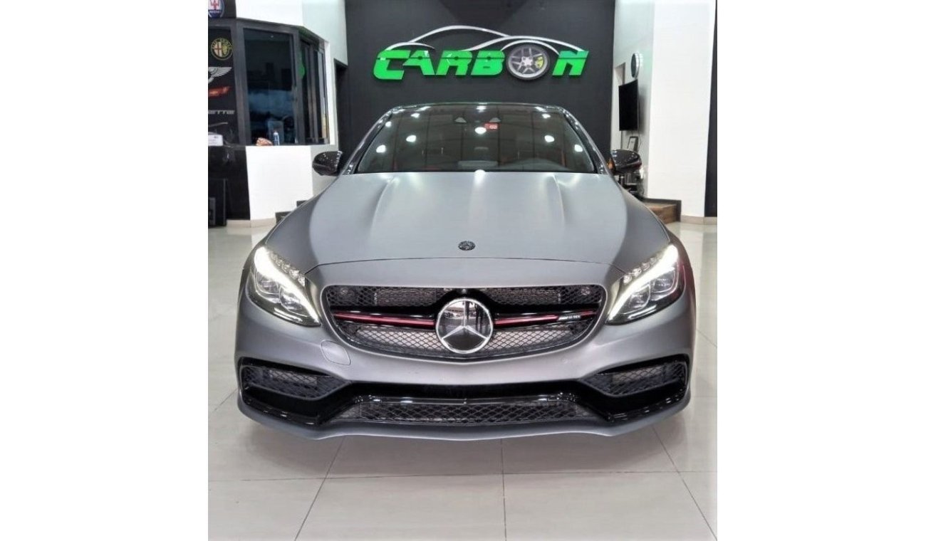 Mercedes-Benz C 63 AMG MERCEDES C63S 2015 GCC IN BEAUTIFUL SHAPE FOR 145K AED