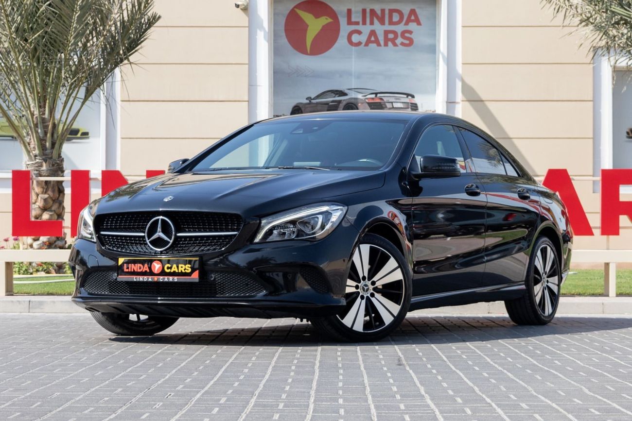 Mercedes-Benz CLA 200 Std 2.0L Mercedes-Benz CLA200 2019 GCC under Warranty with Flexible Down-Payment.