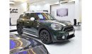 Mini Cooper S Countryman EXCELLENT DEAL for our Mini Countryman Cooper S All4 ( 2018 Model! ) in Green Color! GCC Specs